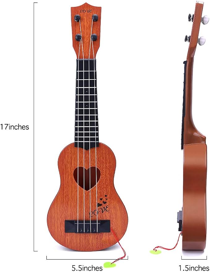 YEZI Kids Toy Classical Ukulele Guitar Musical Instrument for Kids - Image 5